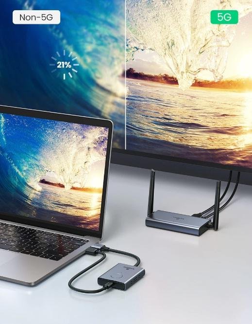 UGREEN 50633 WIRELESS HDMI EXTENDER TX & RX 50M