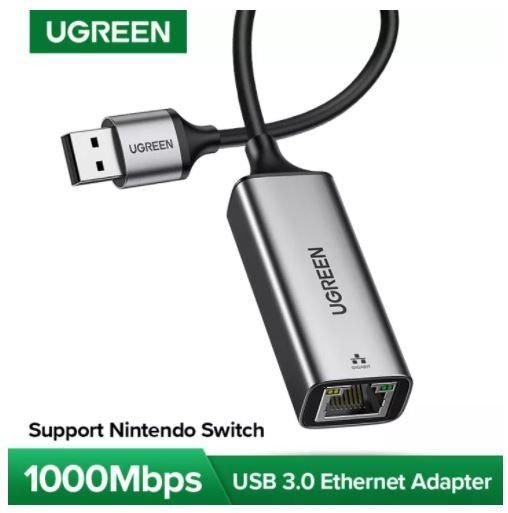 UGREEN 50922 USB 3.0 TO GIGABIT RJ45 ADAPTER