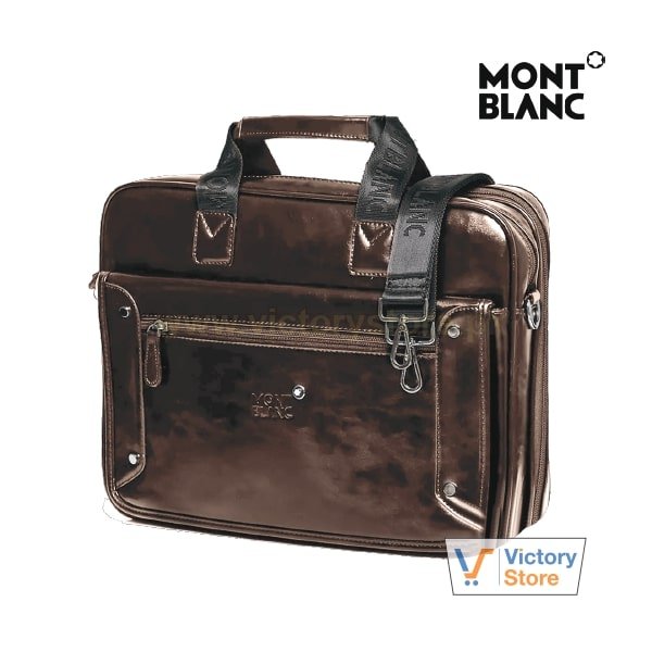 MontBlanc PU Leather Business Handbag 14/15 Inches 5503-1