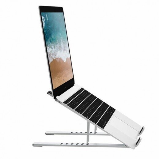 WIWU S400 Ergonomic Aluminum Alloy Laptop Stand Folded Laptop Stand
