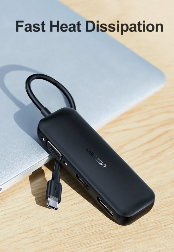 UGREEN 60568 USB TYPE-C TO MULTIFUNCTION ADAPTER