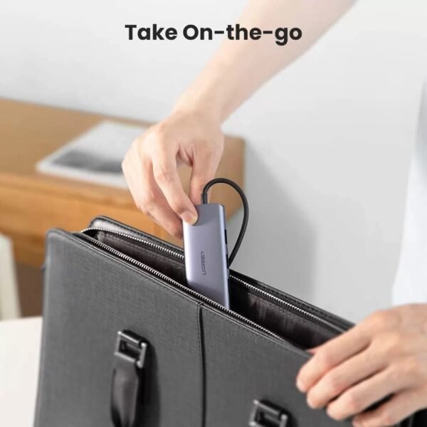 UGREEN 60718 USB-C TO 3 X USB WITH RJ45 & MICRO USB