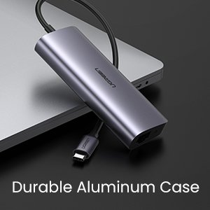 UGREEN 60718 USB-C TO 3 X USB WITH RJ45 & MICRO USB