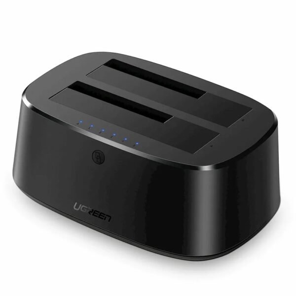 UGREEN 60737 USB 3.0 TO SATA DUAL-BAY HDD DOCKING STATION