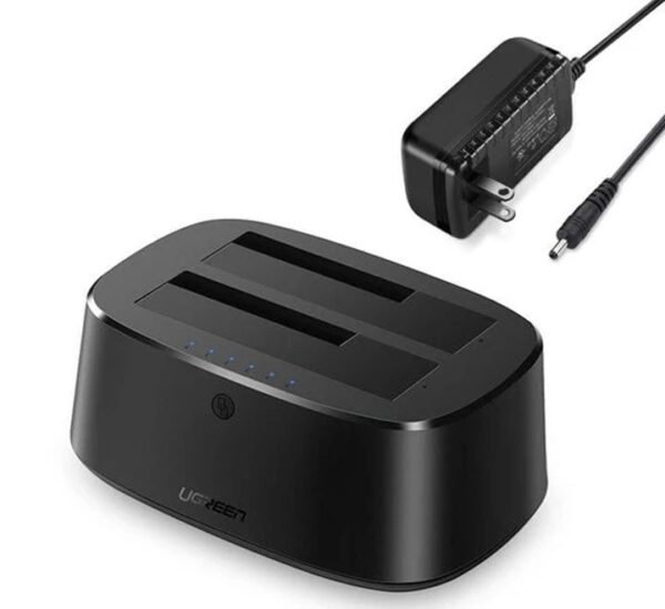 UGREEN 60737 USB 3.0 TO SATA DUAL-BAY HDD DOCKING STATION