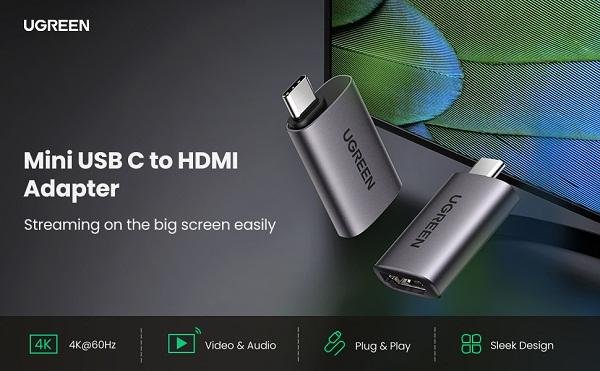UGREEN 70450 USB-C TO HDMI ADAPTER