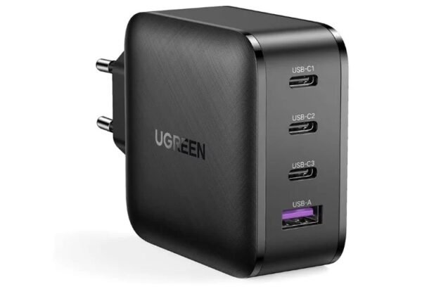 UGREEN 70774 GAN X PD FAST CHARGER 65W Compatible with MacBook Pro/Air, Dell XPS 13, iPad Pro, iPhone 14/14 Pro/14 Pro Max/13, Galaxy S22