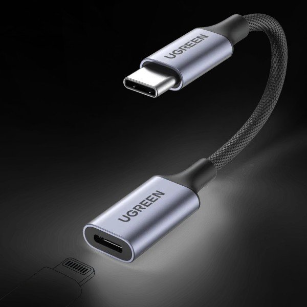 UGREEN 70953 USB-C TO LIGHTNING FEMALE AUDIO ADAPTER