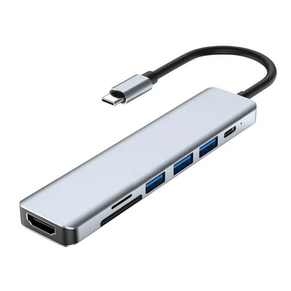 V-Tech Usb C to 7in1 MultiPort Hub
