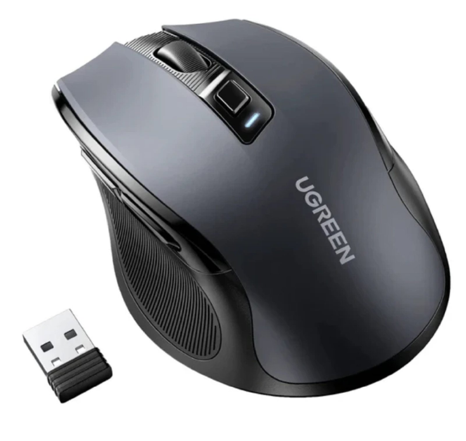 UGREEN 90545 Wireless Mouse, 2.4G with 5 Level DPI Setting 4000DPI 2.4G Ergonomic Silent Wireless Mice
