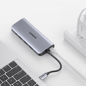 UGREEN 80133 10-IN-1 USB-C To MULTIFUNCTION ADAPTER
