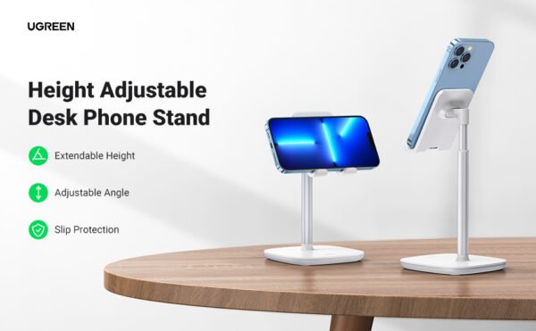 UGreen 80358 Height Adjustable Desk Phone Holder