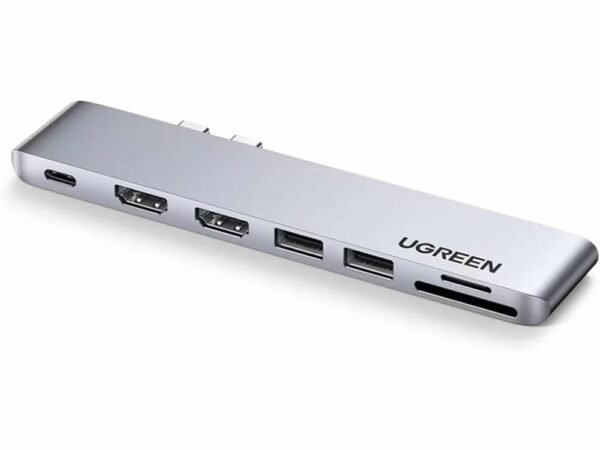 UGREEN 80548 (7in1) USB C Hub 4K Dual HDMI for MacBook
