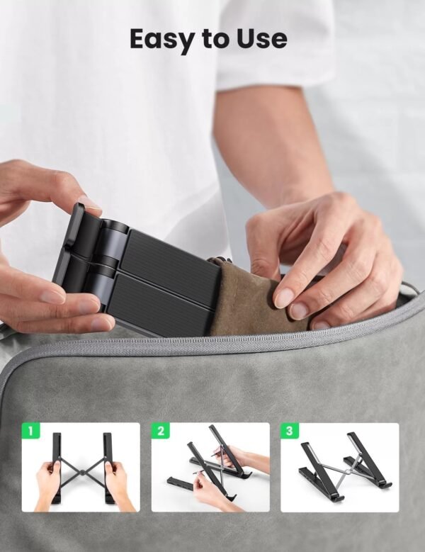 Ugreen 80551 USB-C to 2*USB3.0 HDMI SD TF Card Reader Docking Station Laptop Stand