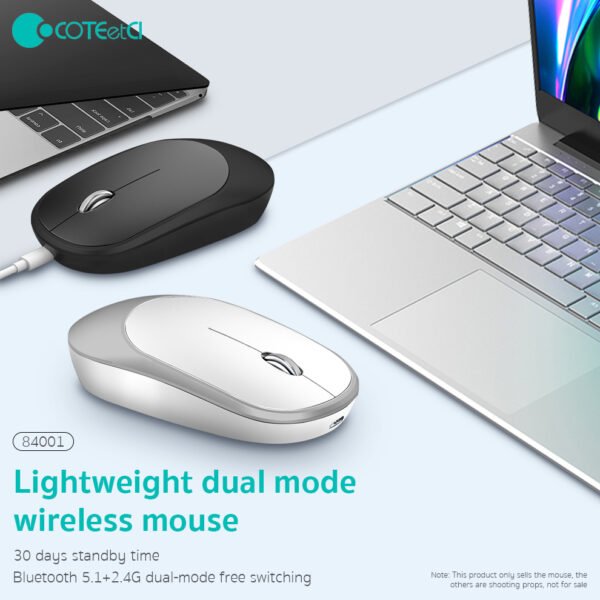 Coteci 84001-TS Universal Bluetooth+Wireless Mouse