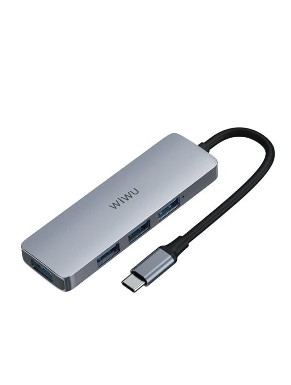 WIWU Alpha A440 Pro USB C Hub 4 Ports USB Adapter