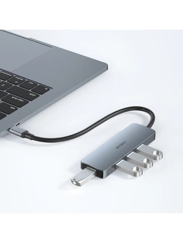 WIWU Alpha A440 Pro USB C Hub 4 Ports USB Adapter