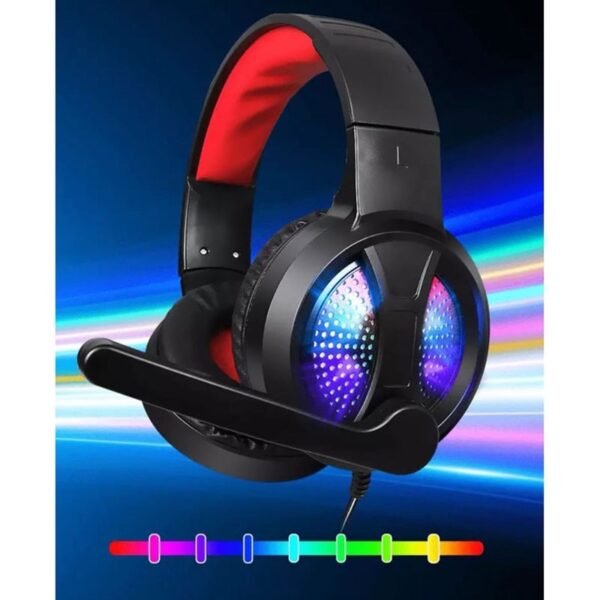 MISDE GAMING STERIO HEADSET  RGB LIGHT AND WITH MIC Model no A69