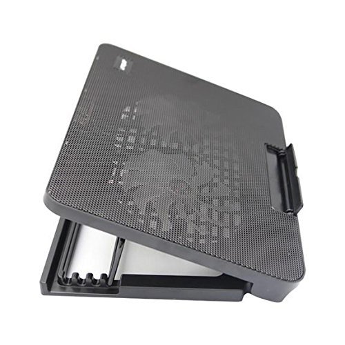 N99 F2 USB Dual Fan Hollow Carved Design Heat Dissipation Laptop Cooling Pad