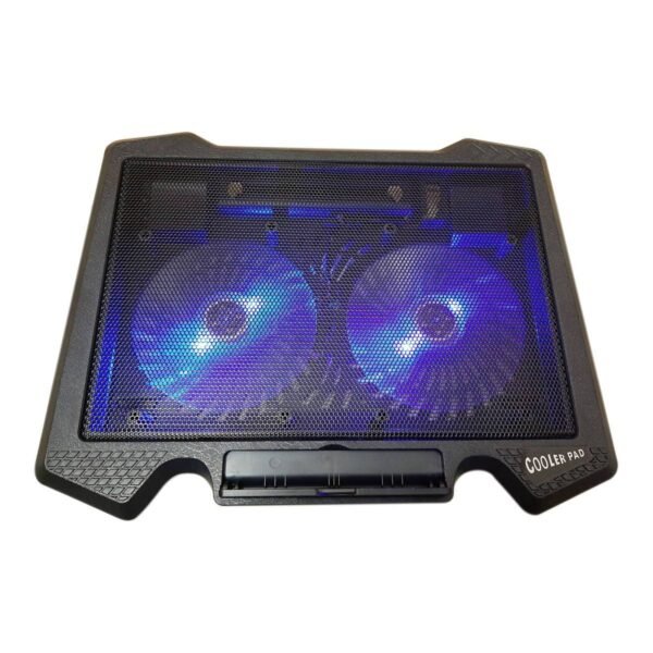 S200 Dual Silent Cooling Fan Portable Slim Notebook Cooling Pad for Laptop