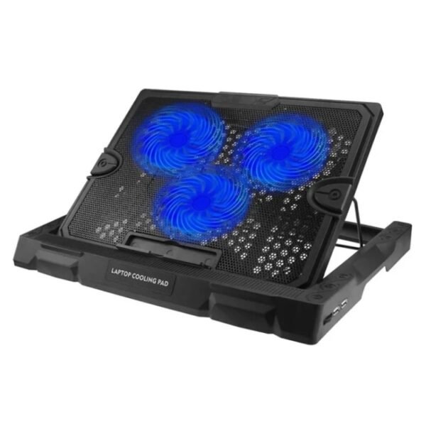 S300 3 Fan Adjustable Wind Speed Desktop Laptop Cooling Pad for Gaming Laptop