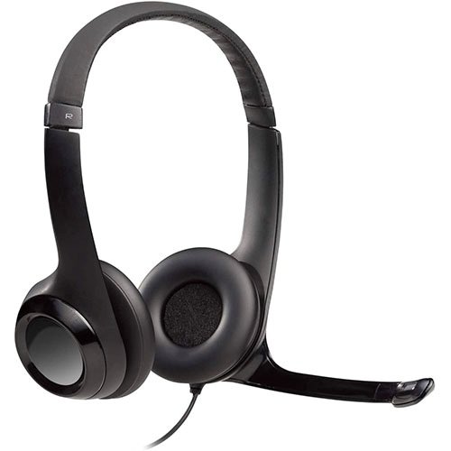 Logitech H390 USB Headset with Noise-Cancelling Mic