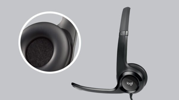 Logitech H390 USB Headset with Noise-Cancelling Mic