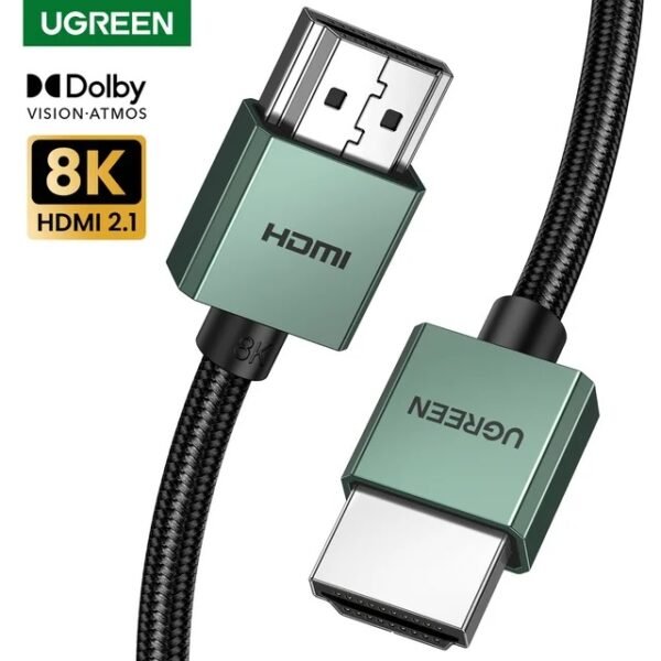 UGREEN 15966 HDMI 2.1 Cable 3M 8K 60Hz eARC 48Gbps Ultra High Speed HDR