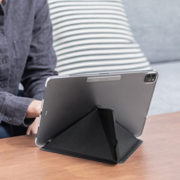 MOSHI VERSACOVER CASE CHARCOAL BLACK FOR IPAD PRO 12.9-INCH (3RD/4TH GEN) 99MO056010