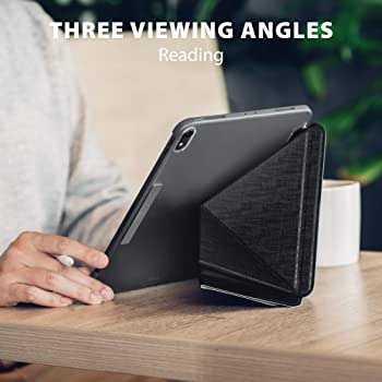 MOSHI VERSACOVER CASE CHARCOAL BLACK FOR IPAD PRO 12.9-INCH (3RD/4TH GEN) 99MO056010