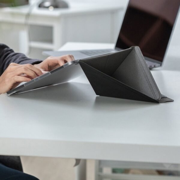 MOSHI VERSACOVER CASE CHARCOAL BLACK FOR IPAD PRO 12.9-INCH (3RD/4TH GEN) 99MO056010