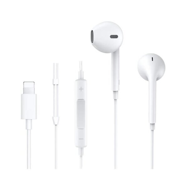 JOYROOM JR-EP3 Wired Lightning Earphone White