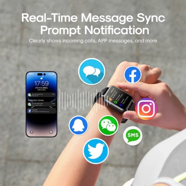 JOYROOM JR-FT5 Fit-Life Series Smart Watch (Answer/Make Call) Black