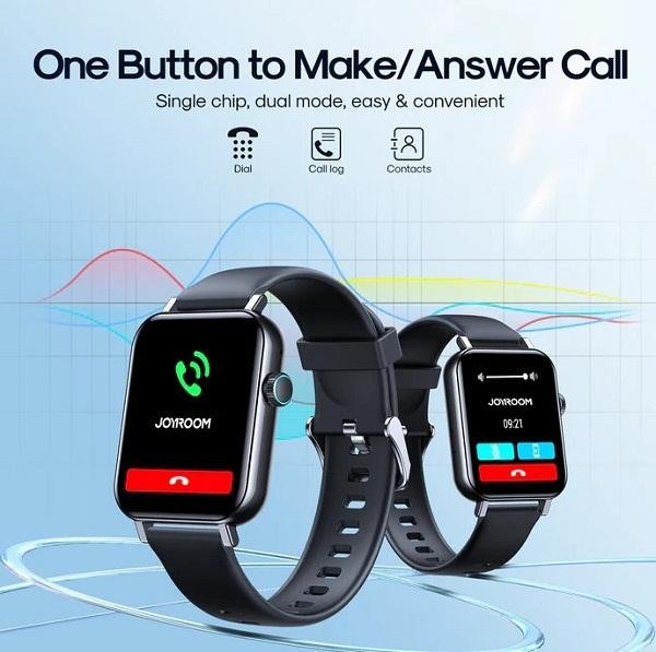 JOYROOM JR-FT5 Fit-Life Series Smart Watch (Answer/Make Call) Black