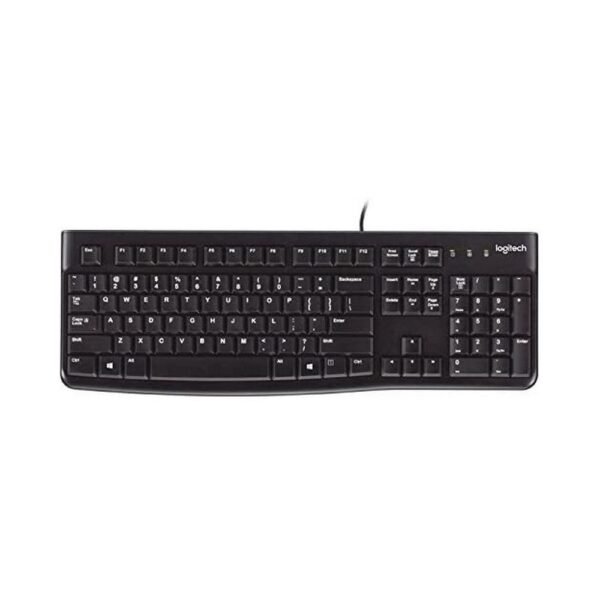 Logitech K120 USB Wired Keyboard Black