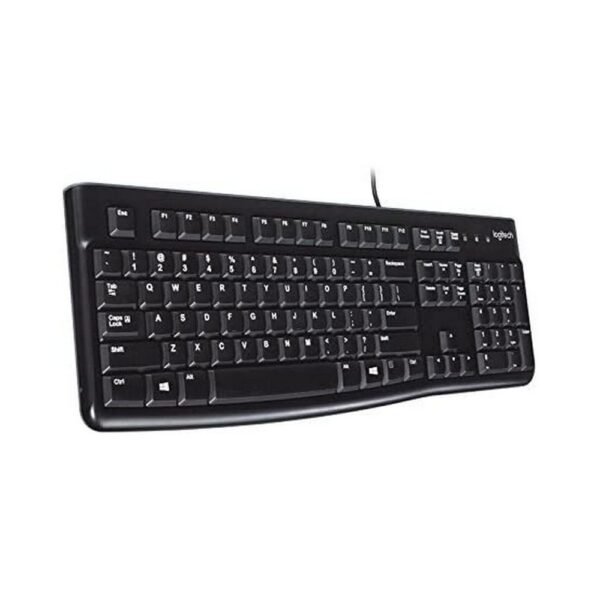 Logitech K120 USB Wired Keyboard Black
