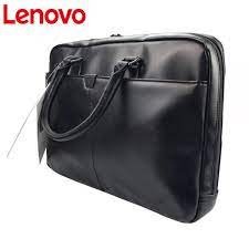 Lenovo T300 – Black Leather Laptop Bag – 15.6 Inch