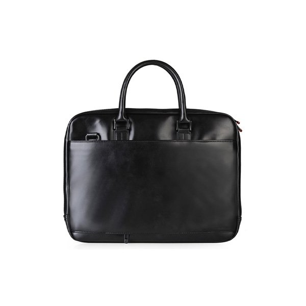 Lenovo T300 – Black Leather Laptop Bag – 15.6 Inch