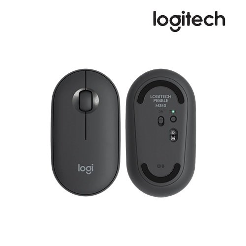 Logitech Pebble M350 Wireless with Bluetooth Mouse