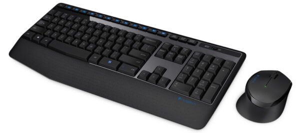 Logitech MK345 Wireless Keyboard and Mouse Combo with Keyboard Palm Rest