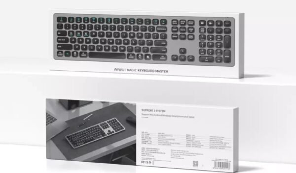WIWU MKB-03 Wireless Rechargable Bluetooth Keyboard
