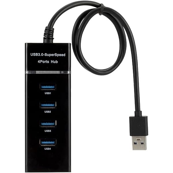 Onten OTN-5305 4-Port USB3.0 4-in-1 HUB Docking Station