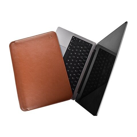 WIWU SKIN PRO PLATINUM WITH MICROFIBER LEATHER SLEEVE FOR MACBOOK