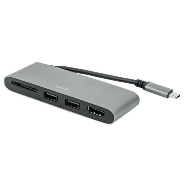 Moshi USB-C to HDMI Dual USB 3.0 SD Card Multimedia Adapter 99MO084213