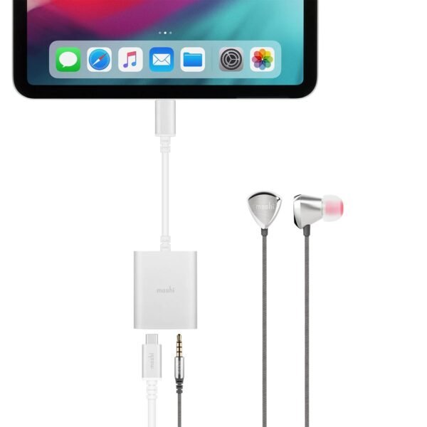 Moshi USB-C Digital Audio Adapter with Charging 99MO084249