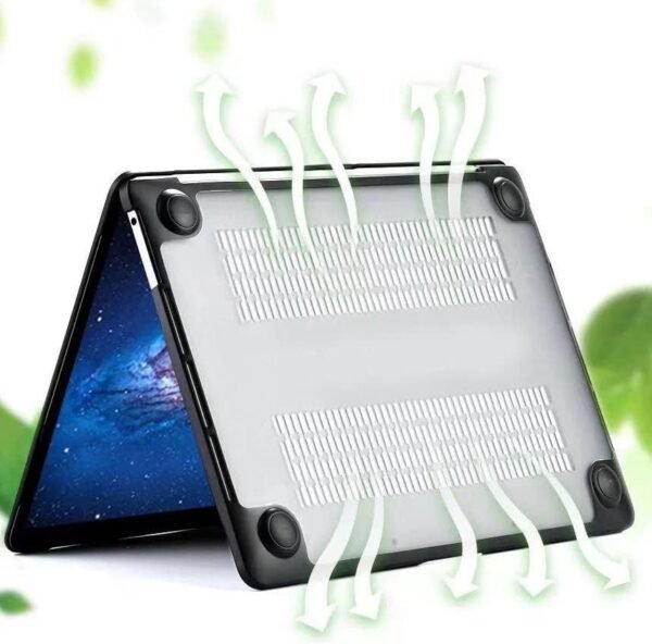 Coteci Tpu Frame+ PC Frosted Shell For Macbook 13.3 Air M1 2020 (A2337,A2179)