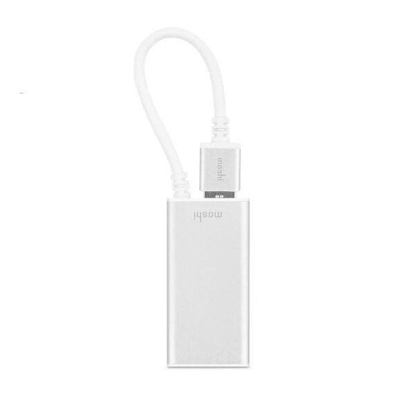 MOSHI USB 3.0 TO GIGABIT ETHERNET ADAPTOR WITH  USB PORT 99MO023209