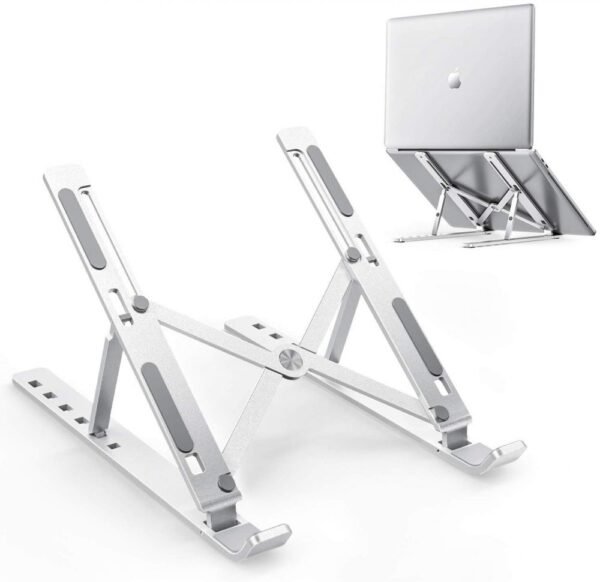 WIWU S400 Ergonomic Aluminum Alloy Laptop Stand Folded Laptop Stand