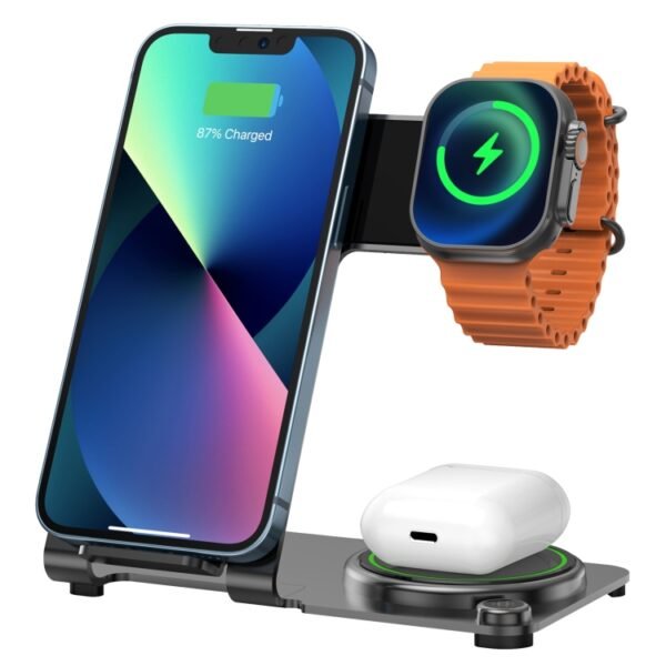 Wiwu W005 3 in1 Wireless Charger