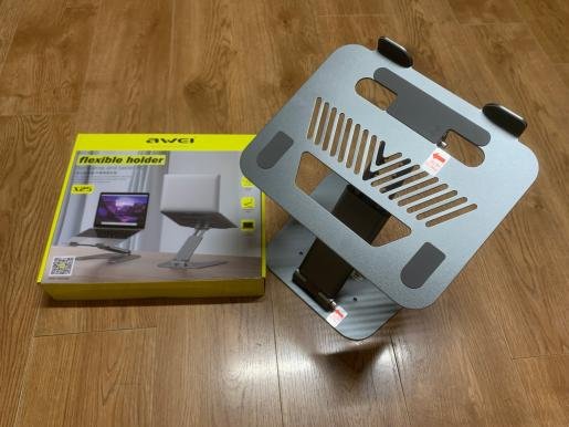 AWEI X25 Laptop Stand Aluminum Alloy Multi-Angle Lift Adjustment